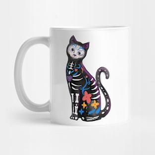 Mexican Skull Cat Mug